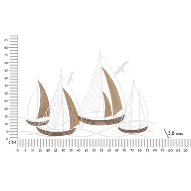Płyta ścienna ADRIATIC 89,5 3,8 57,8 cm